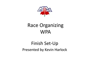 Race Organizing - Finish Line Set-Up Tips