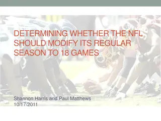 Evaluating NFL's Potential Shift to 18-Game Regular Season