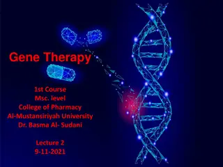 Gene Therapy and Genetic Disorders