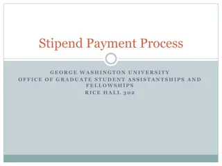Stipend Payment Process