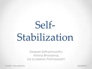 Self-Stabilization in Distributed Systems: A Concept of Fault-Tolerance
