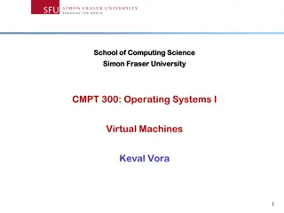 Virtual Machines: Abstract Hardware & Benefits
