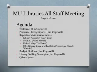MU Libraries All Staff Meeting