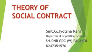 Theory of Social Contract: Unveiling the Foundations