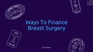Ways To Finance Breast Surgery