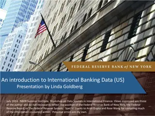 Introduction to International Banking Data Presentation