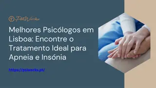 Melhores Psicólogos em Lisboa: Encontre o Tratamento Ideal para Apneia e Insónia