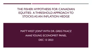 The Fisher Hypothesis for Canadian Equities: A Threshold Approach to Stocks as an Inflation Hedge