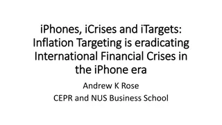 Rise of iPhones and Inflation Targeting in Financial Stability
