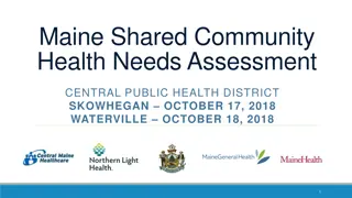 Maine Community Health Needs Assessment Forum