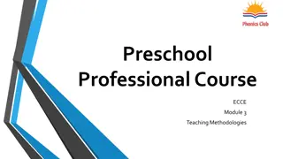 Preschool  Professional Course