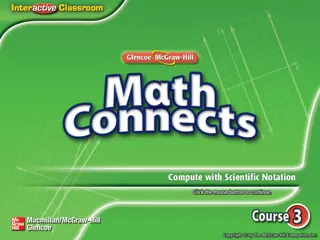 Scientific Notation Operations