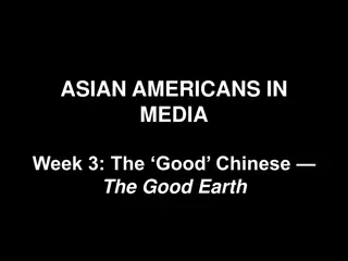 The Good Chinese - Representation and Identity in 1930s Hollywood