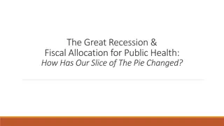 The Great Recession &  Fiscal Allocation for Public Health: