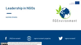 Leadership in NGOs