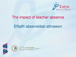 The impact of teacher absence