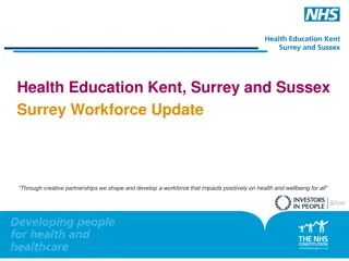 Surrey Workforce Update Through Creative Partnerships
