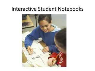 Interactive Student Notebooks