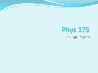 College Physics Course Information