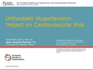 Orthostatic Hypertension: Impact on Cardiovascular Risk