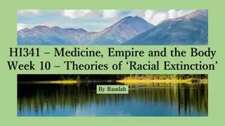 Theories of Racial Extinction in Historical Context