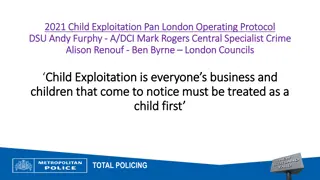 2021 London Child Exploitation Protocol Overview