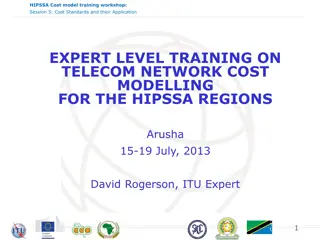 HIPSSA Cost Model Training Workshop: Session 5 Cost Standards & Application