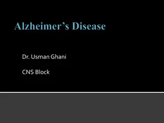 Overview of Neurodegenerative Disorders and Protein Aggregation