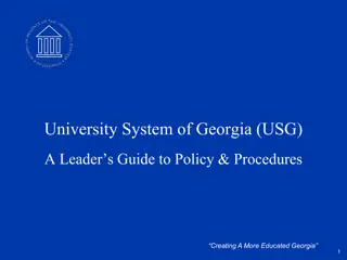 University System of Georgia (USG)