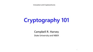 Cryptography 101