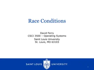 Race Conditions in Operating Systems