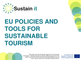 EU Policies and Tools for Sustainable Tourism Overview