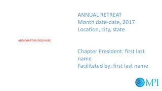 Annual Retreat 2017 Summary