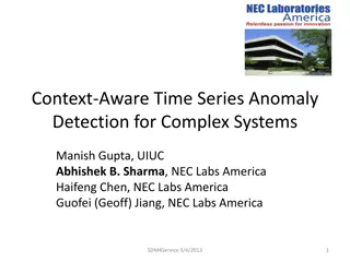 Context-Aware Time Series Anomaly Detection in Complex Systems