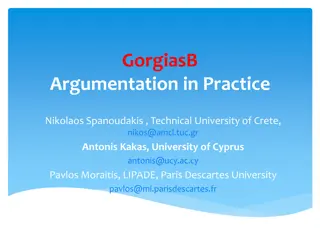 GorgiasB Argumentation in Practice