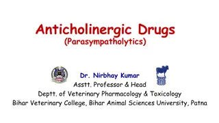 Anticholinergic Drugs
