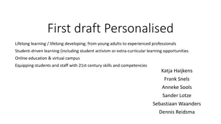 First draft Personalised