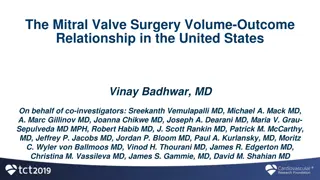Mitral Valve Surgery Volume-Outcome Relationship in the US