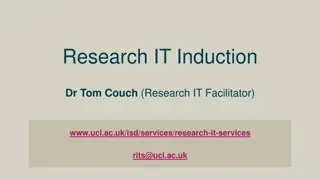 Research Data Management Services at UCL