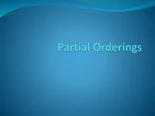 Partial Orderings in Mathematics
