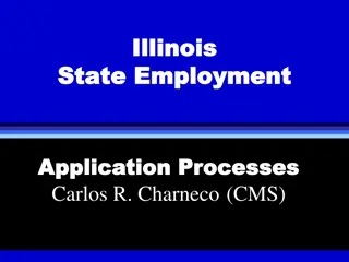 Illinois State Employment Application Processes