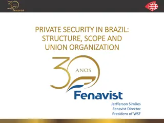 Private Security in Brazil: Structure, Scope, and Union Organization