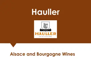 Hauller Alsace and Bourgogne Wines Specialist