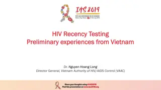 HIV Recency Testing in Vietnam