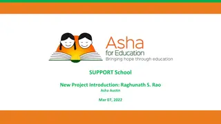 SUPPORT School: Empowering Marginalized Communities Through Education