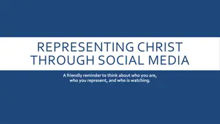 Representing Christ on Social Media: A Reminder for Today's Youth