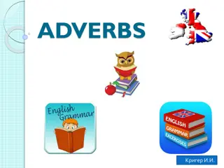 ADVERBS