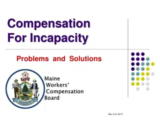 Compensation For Incapacity