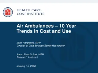 Air Ambulances: 10-Year Trends in Cost and Use