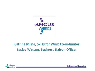 Angus Council's Work Placements Initiative